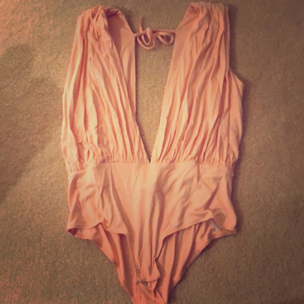 NWT Tobi Low Back/ Front Bodysuit